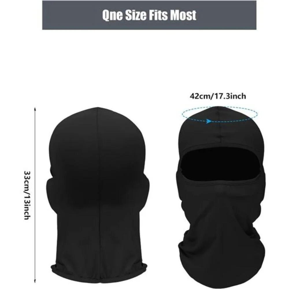 9 Pcs Ski Mask for Men Full Face Cover UV Sun Protection Cooling